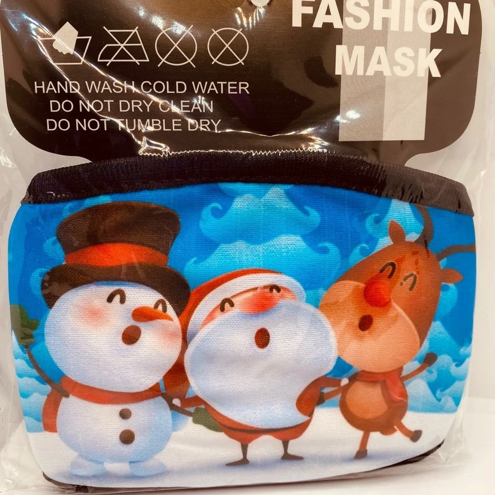 Face Masks Christmas Santa and Snowmen!